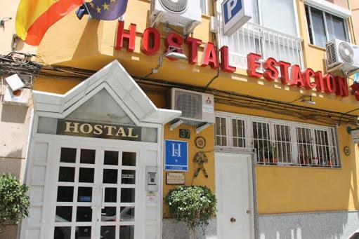Hostal Estacion Almería Exteriör bild