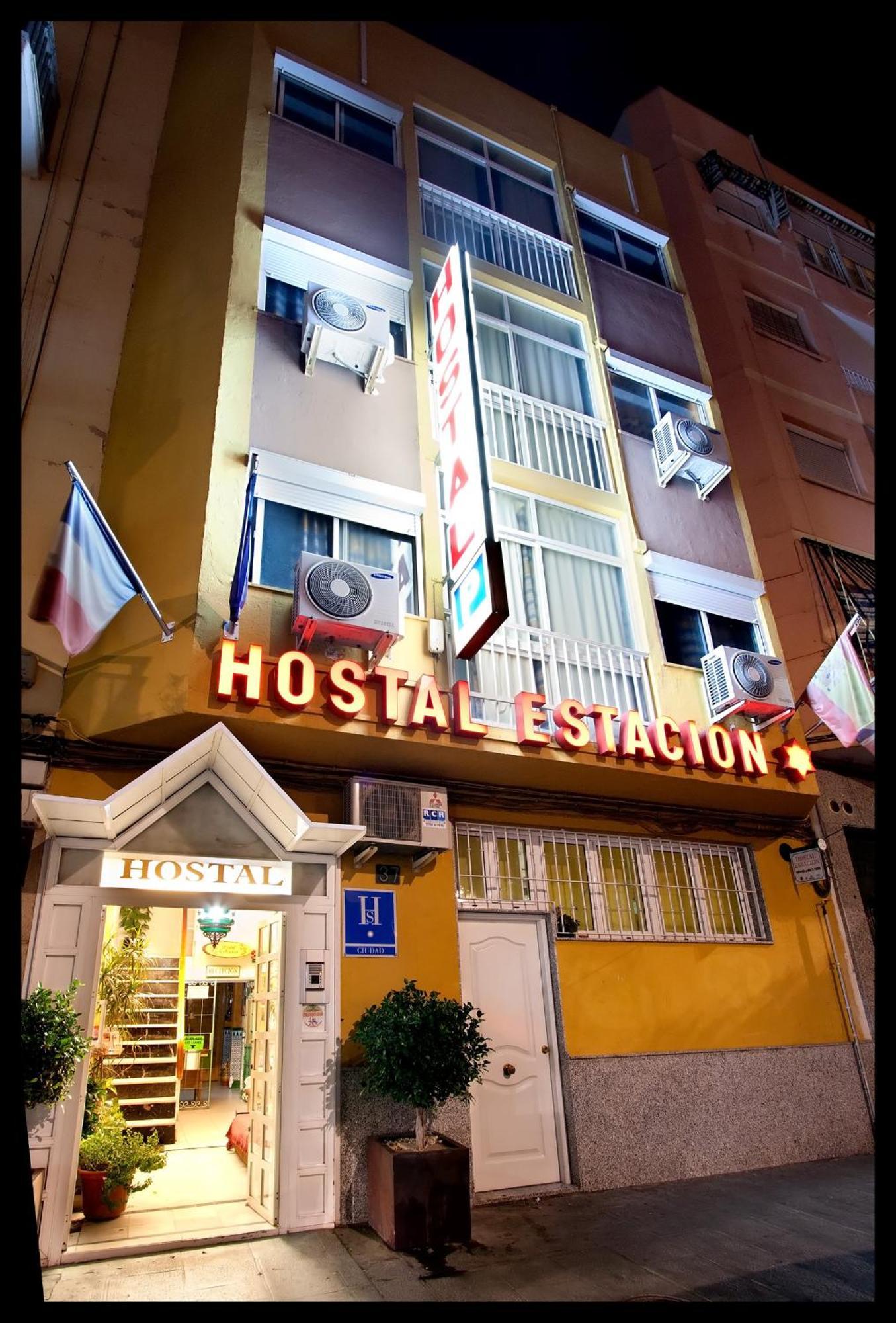 Hostal Estacion Almería Exteriör bild